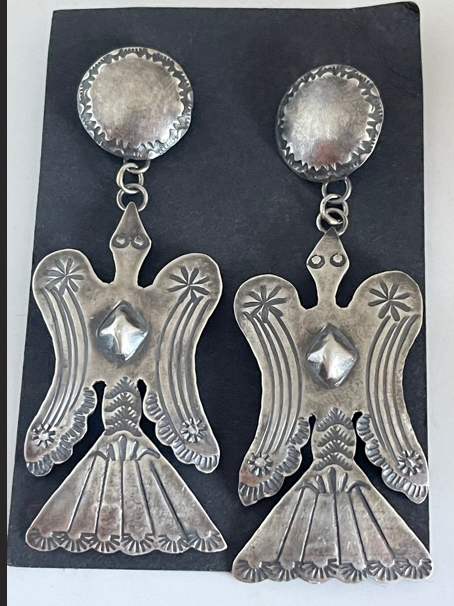 Thunderbird Sterling Silver Earrings