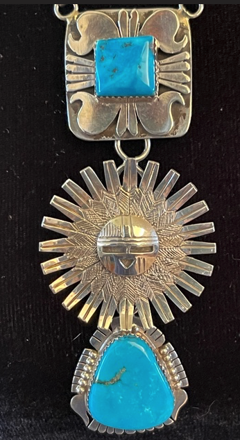Kokopelli Necklace Earring Set
