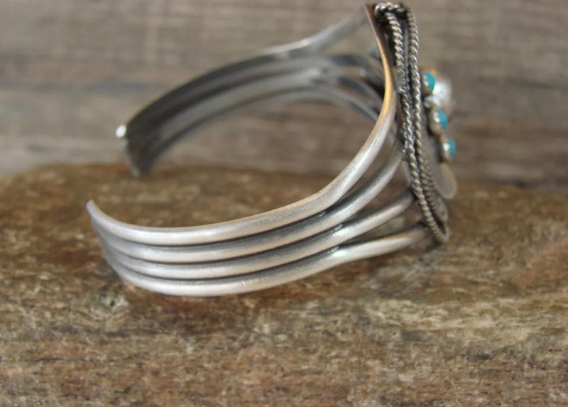 Sterling Silver Hat and Rope Bracelet