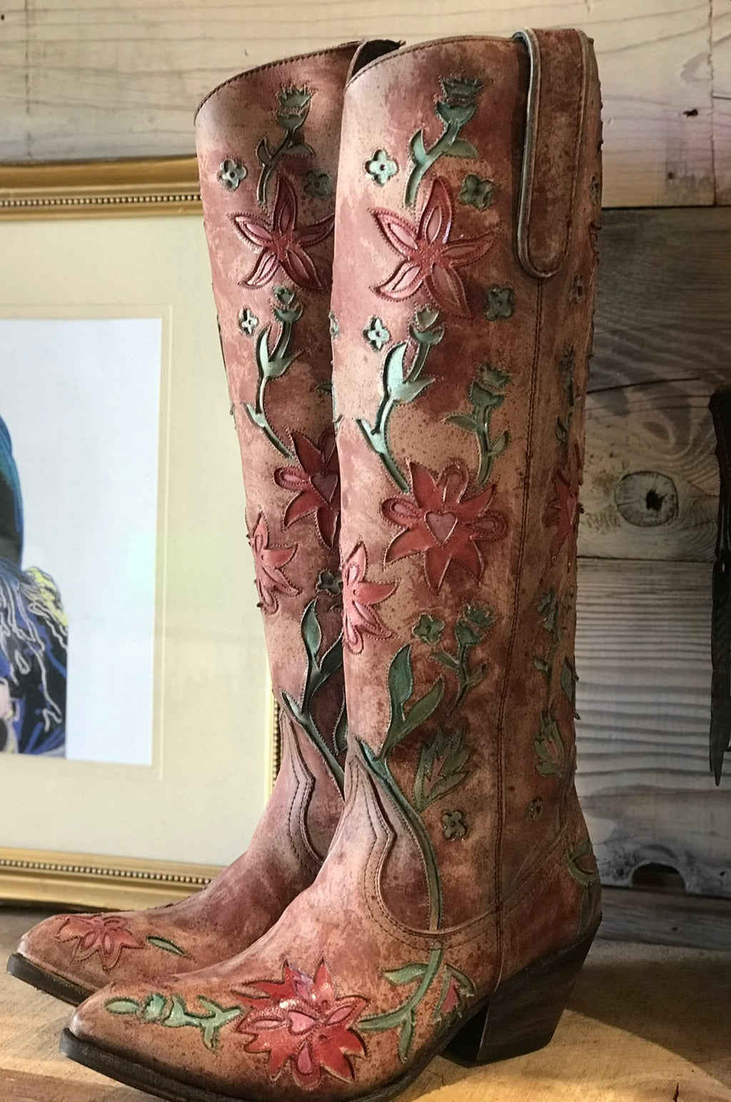 SIXTIES COWGIRL TALL BOOT